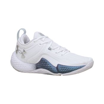 Tenis-de-Basquete-Branco-e-Prata-Dagger-|-Under-Armour-Tamanho--39---Cor--BRANCO-0